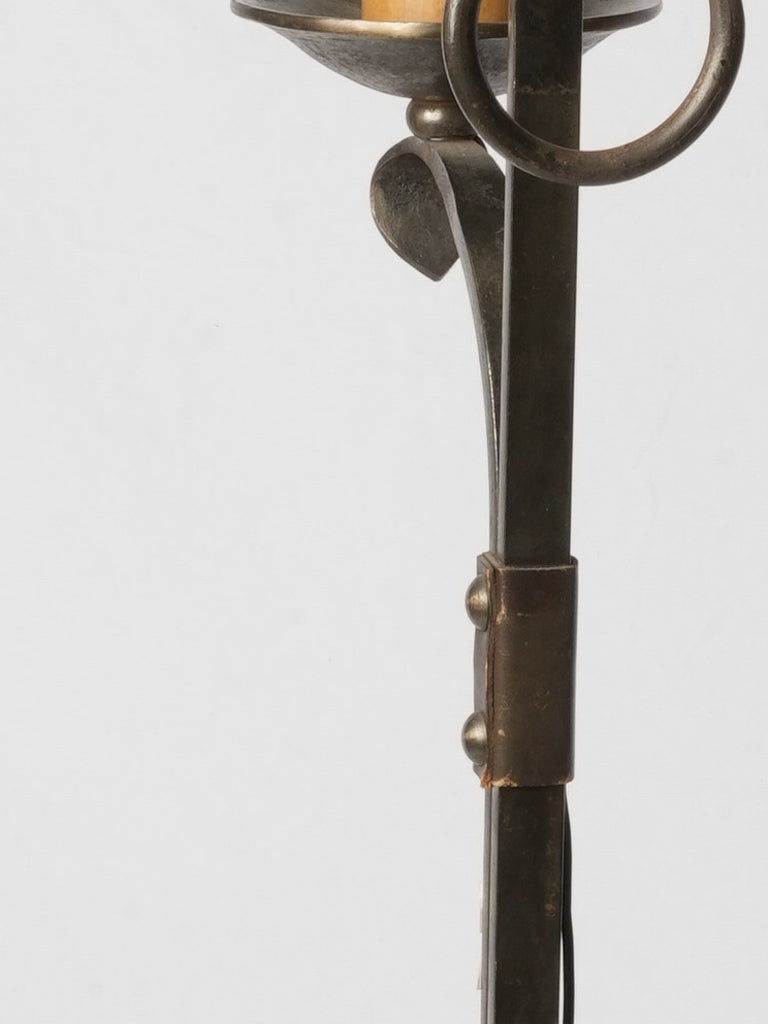 Unique functional sculptural floor lamp