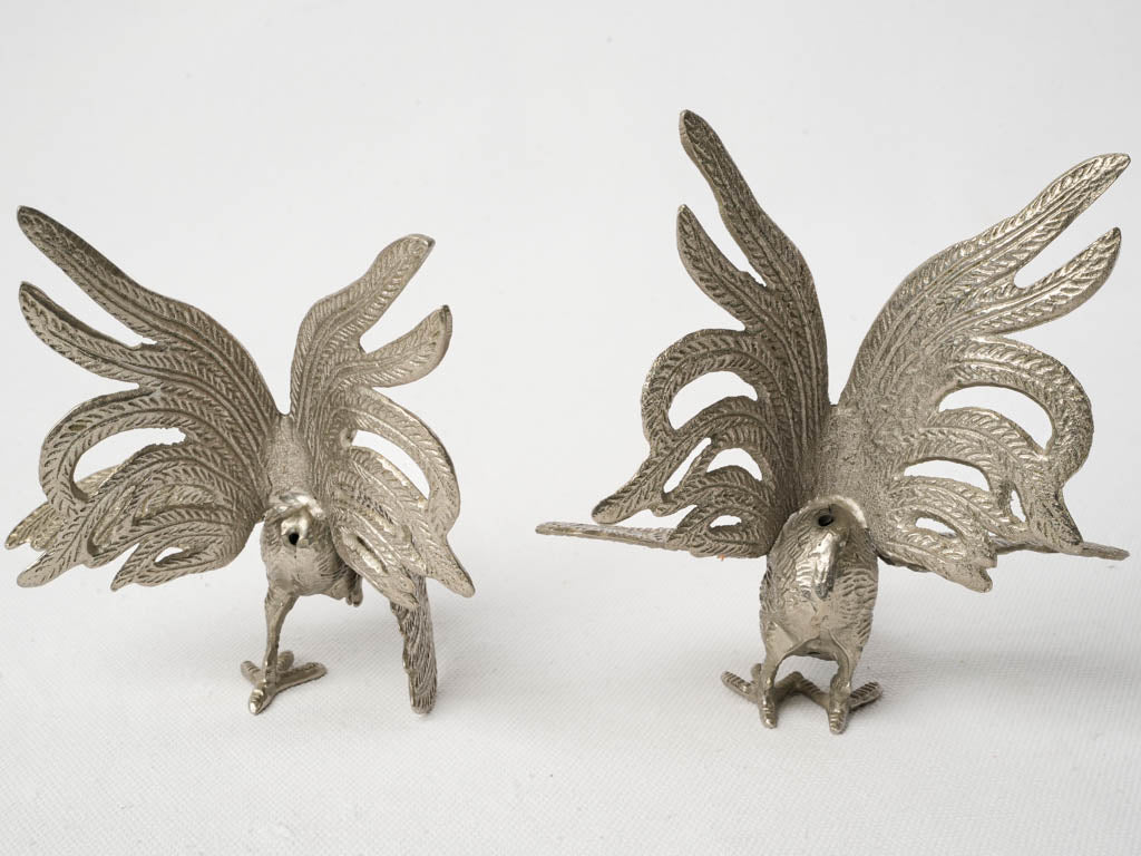 Striking textured metal decor pieces
