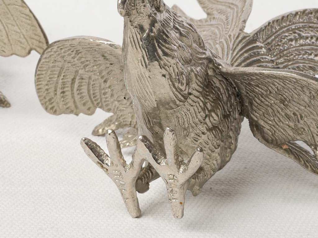 Sophisticated Italian decorative metal birds