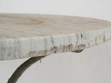 French antique marble-topped table