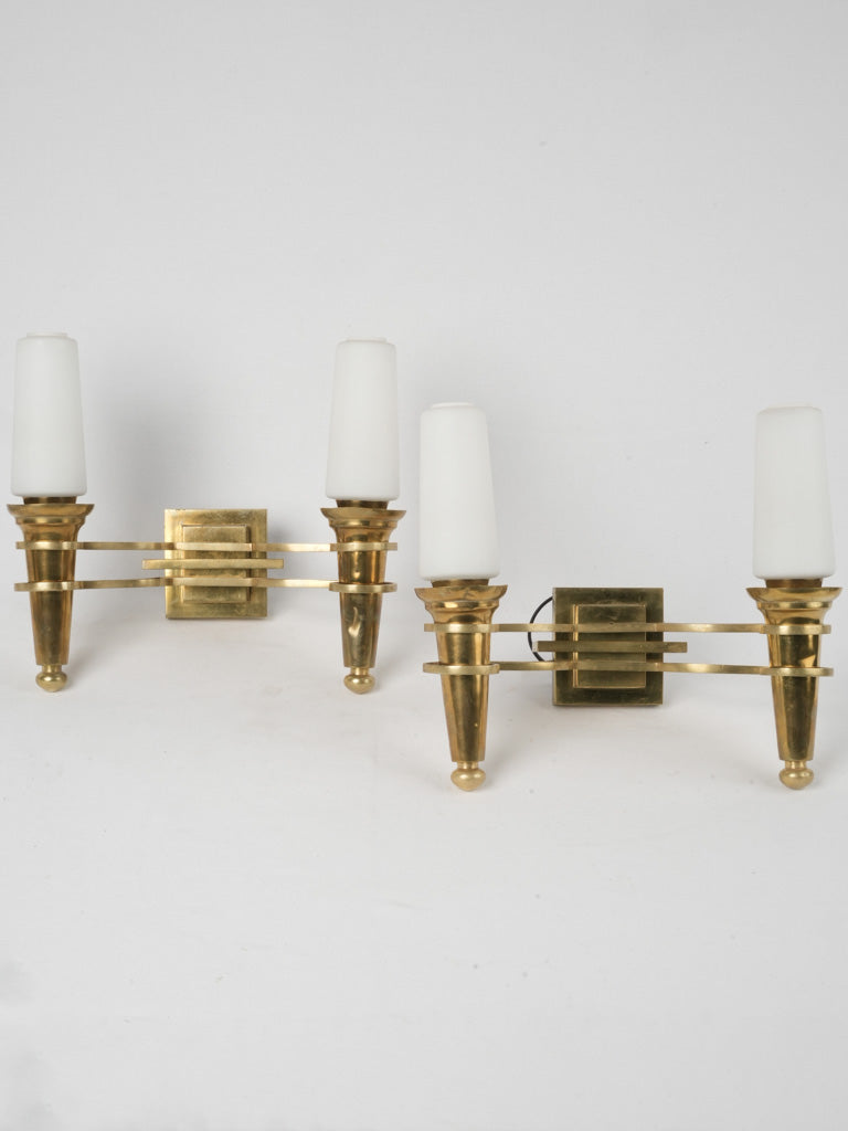 Original Gilbert Poillerat Design Sconce