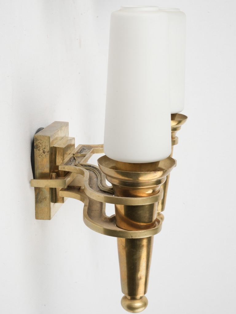 Elegant French Art Deco Wall Lights