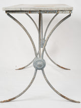 Elegant French garden marble bistro table