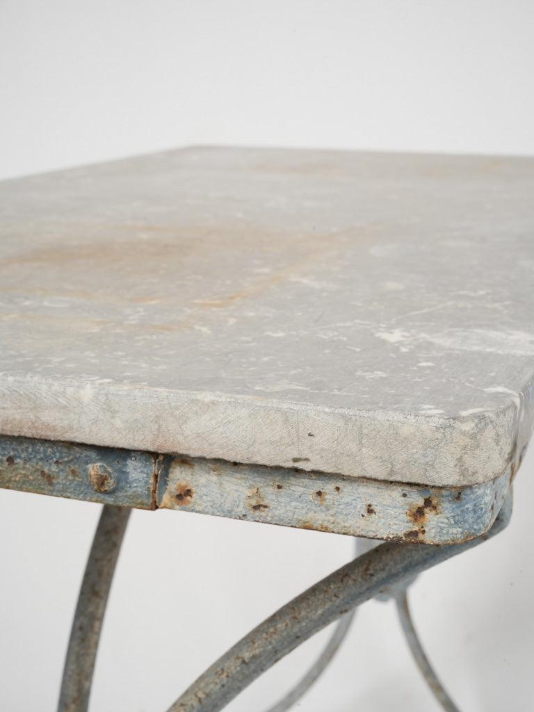 Refined Neo-Classical marble garden table