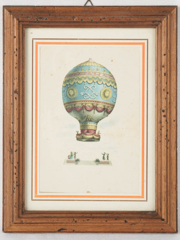 Charming vintage artwork print.