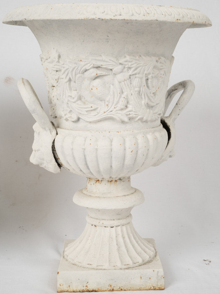 Time-worn ornate Medici garden urns