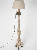 French candlestick-derived lighting fixture