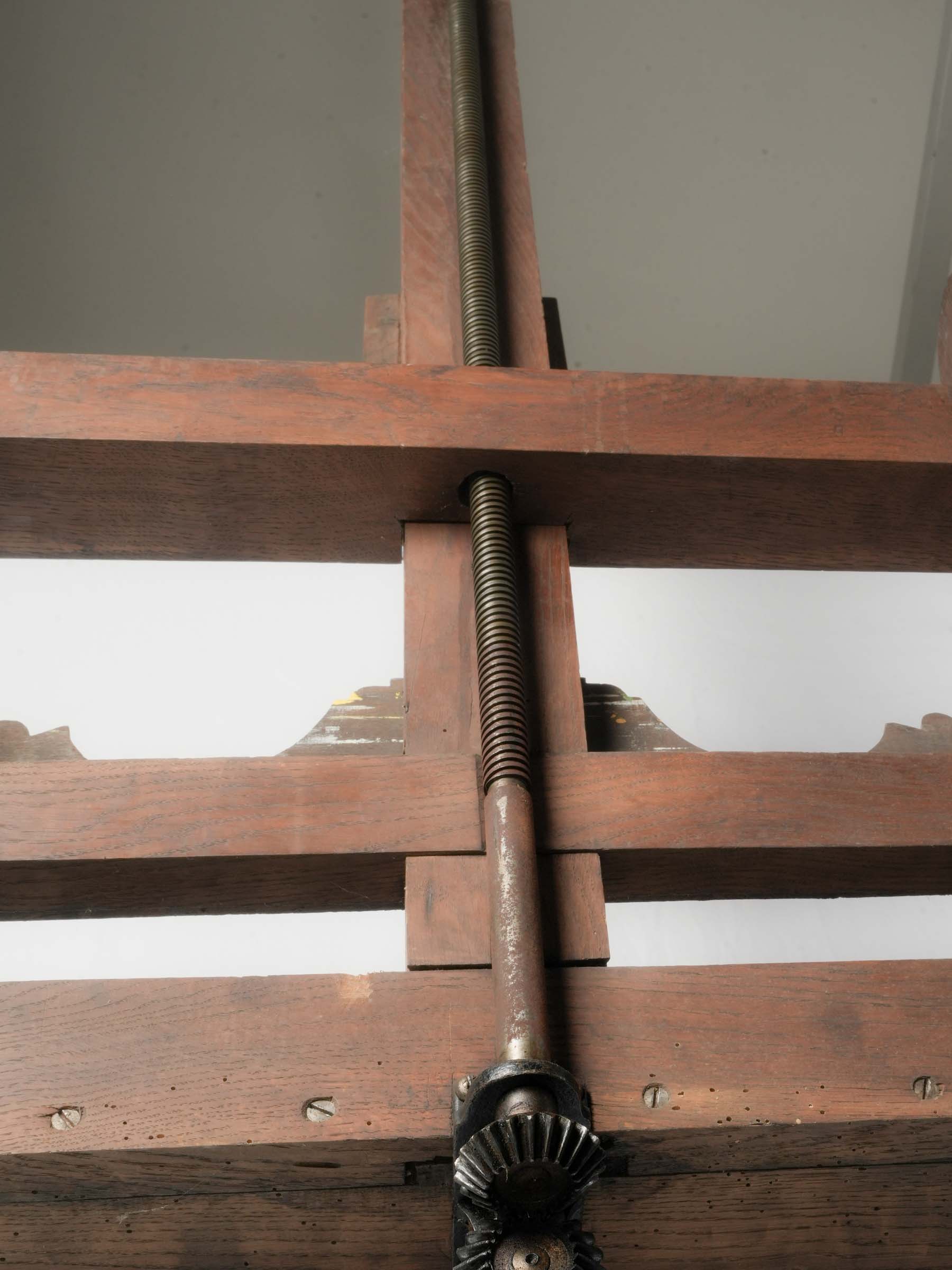 Functional antique painting easel  