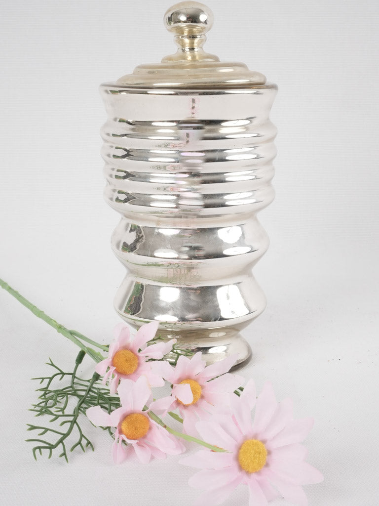 Antique Parisian mercury glass bonbon