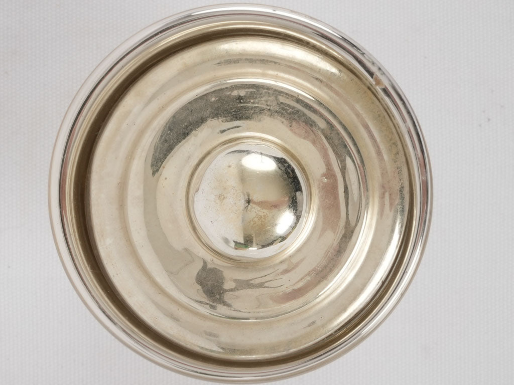 Classic French bonbon glass container