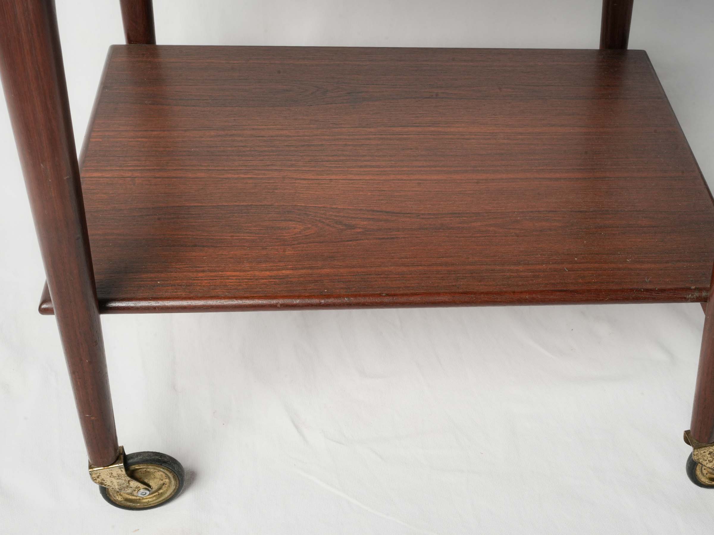 Organic silhouette serving cart  
