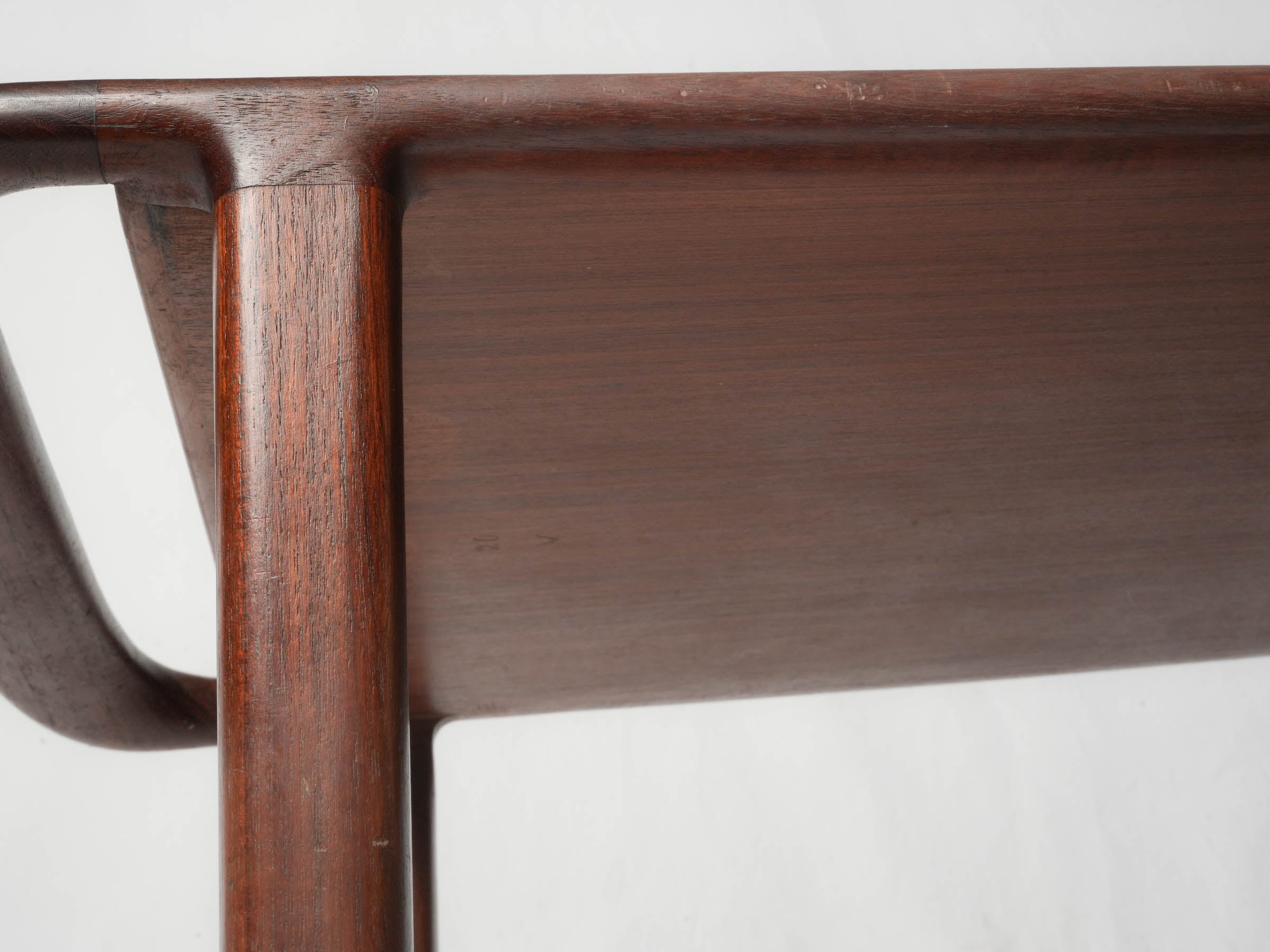 Authentically patinaed rolling trolley  