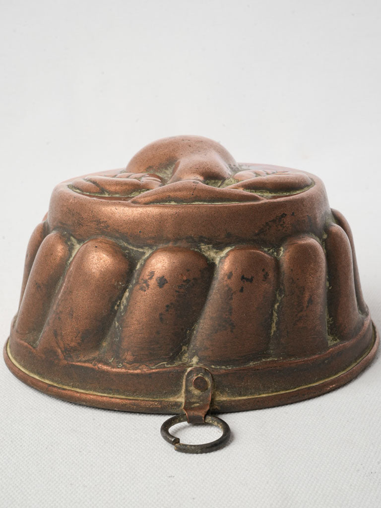 Historical French culinary copperware  