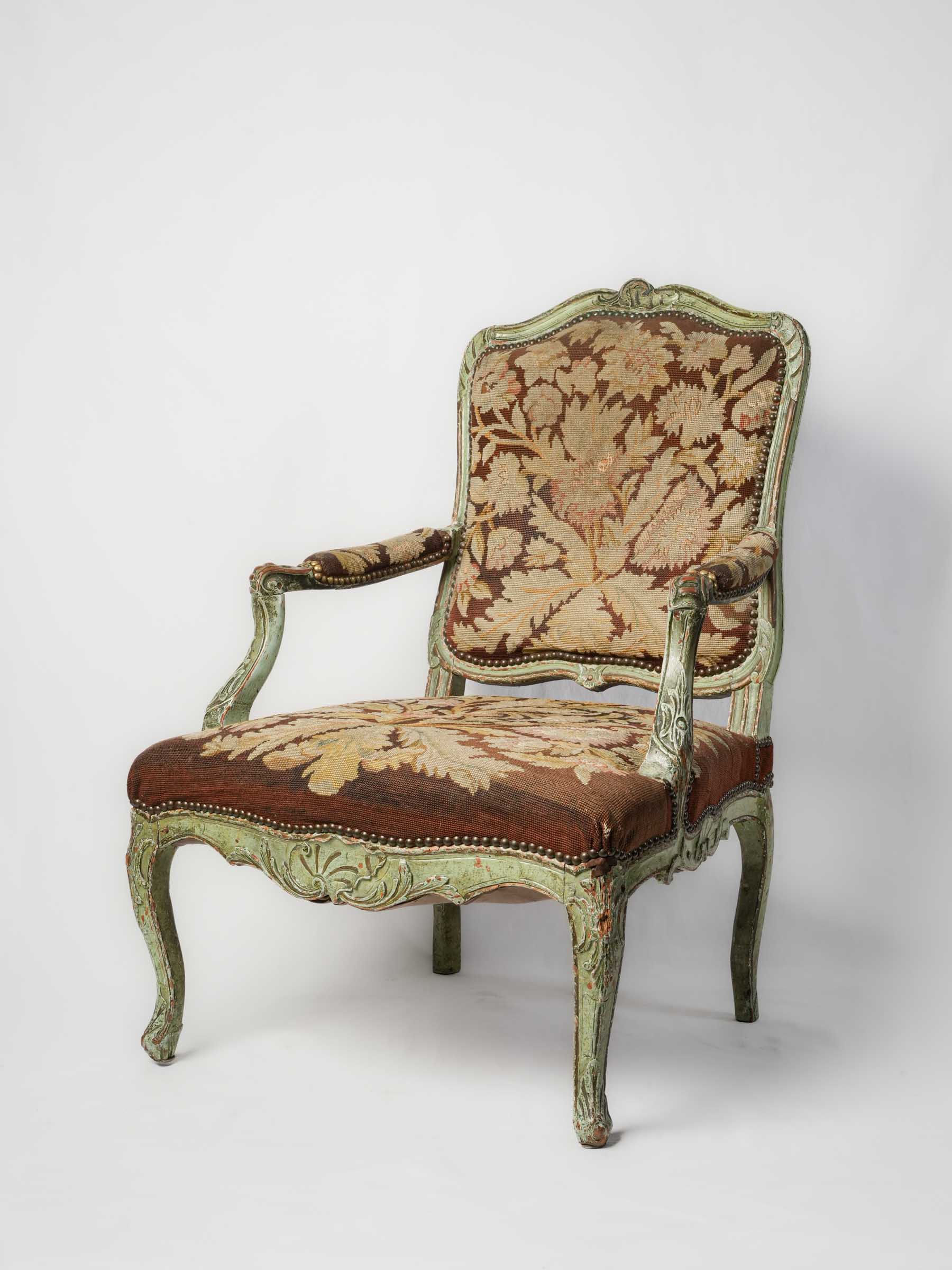 Atmospheric 19th-century armchair