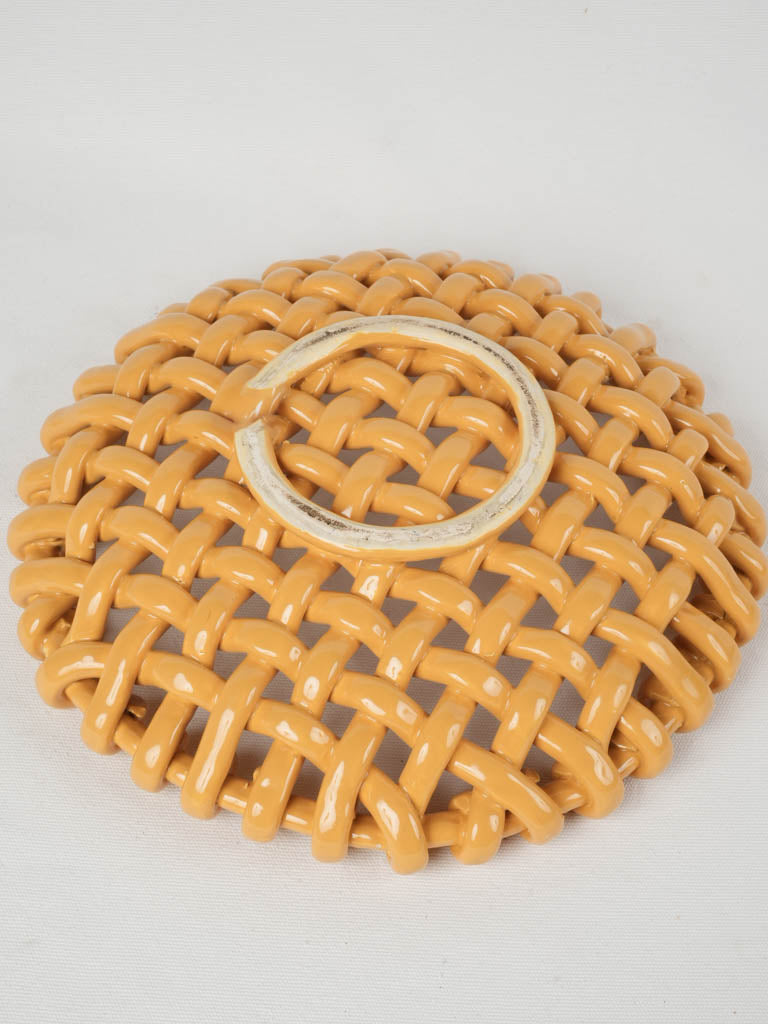 Time-honored Ceramic Woven Vallauris Bowl