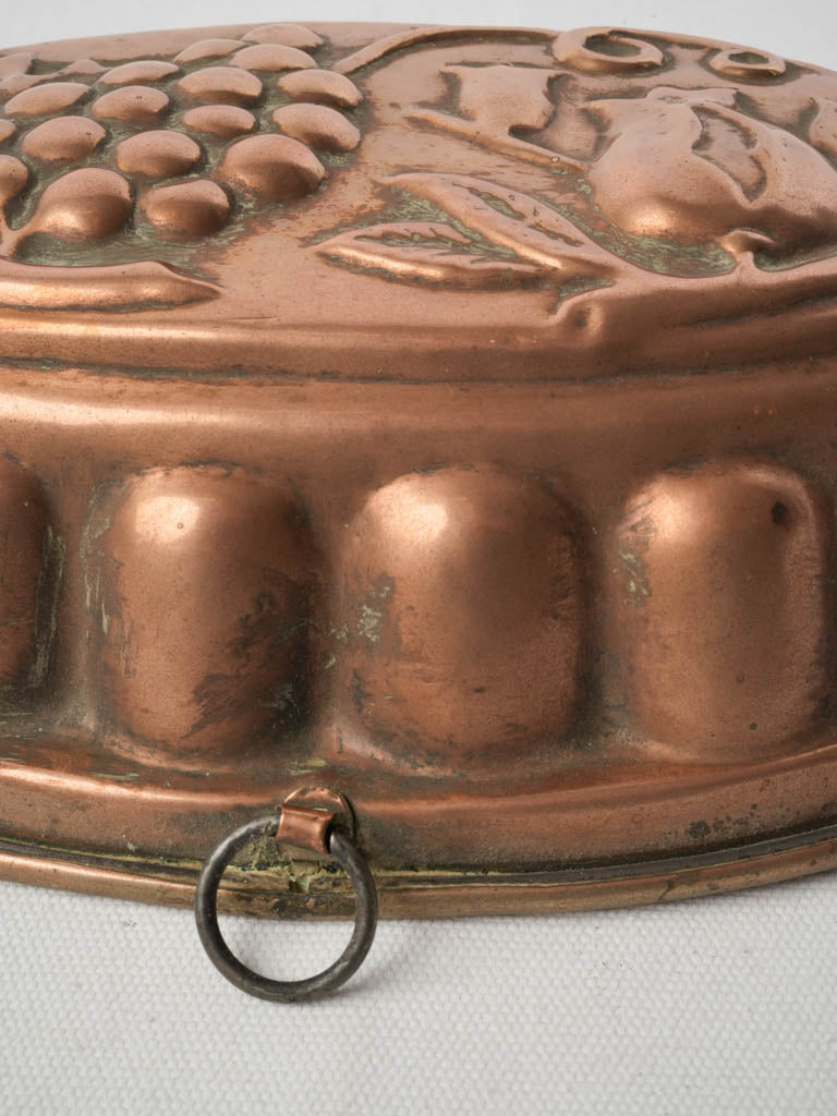 Heritage patina copper kitchen piece
