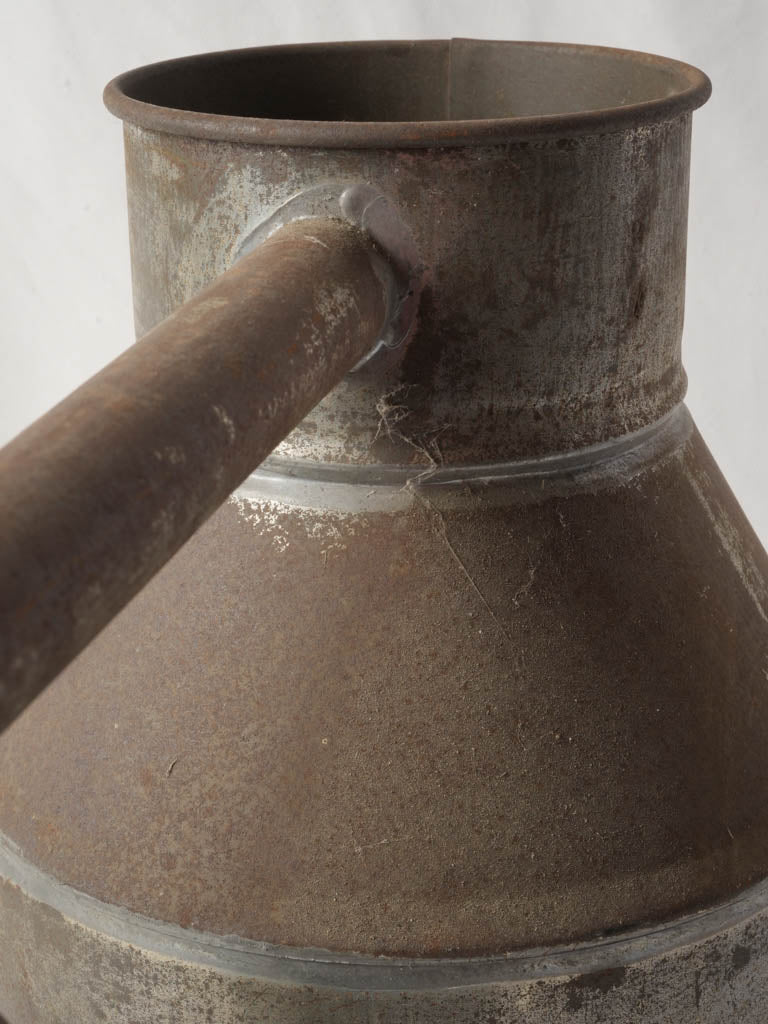 Oxidized antique watering can  