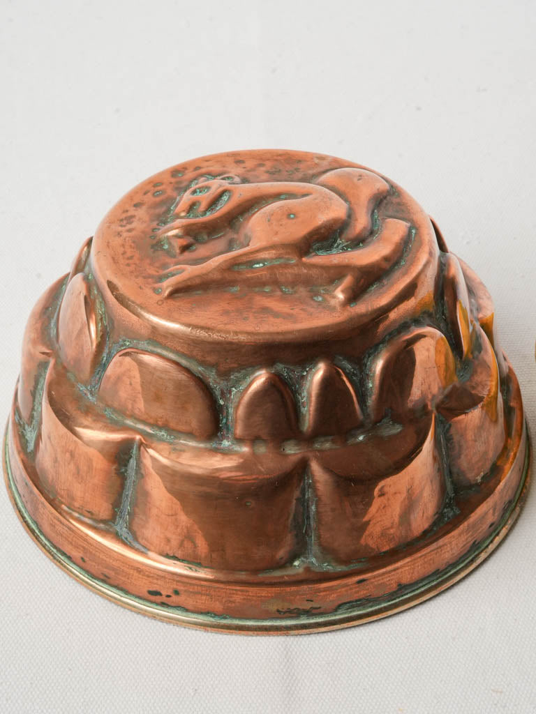 Antique Whimsical Copper Mold
