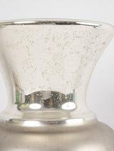 Antique mercury glass vase 14½"