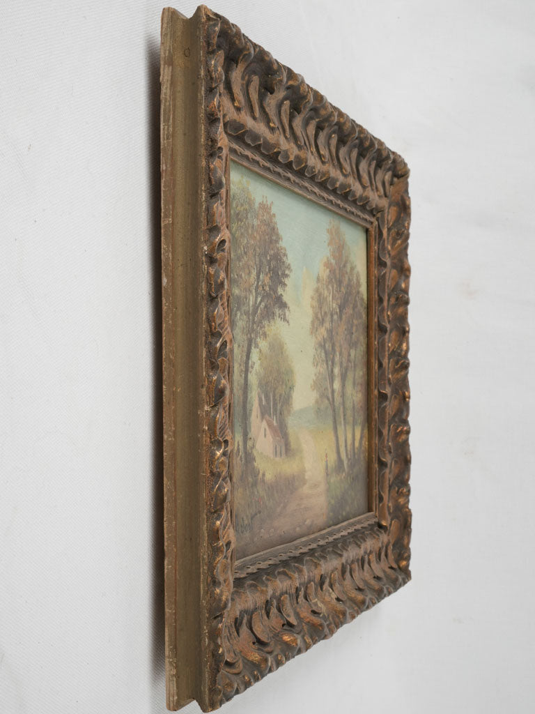 Vintage French country landscape masterpiece