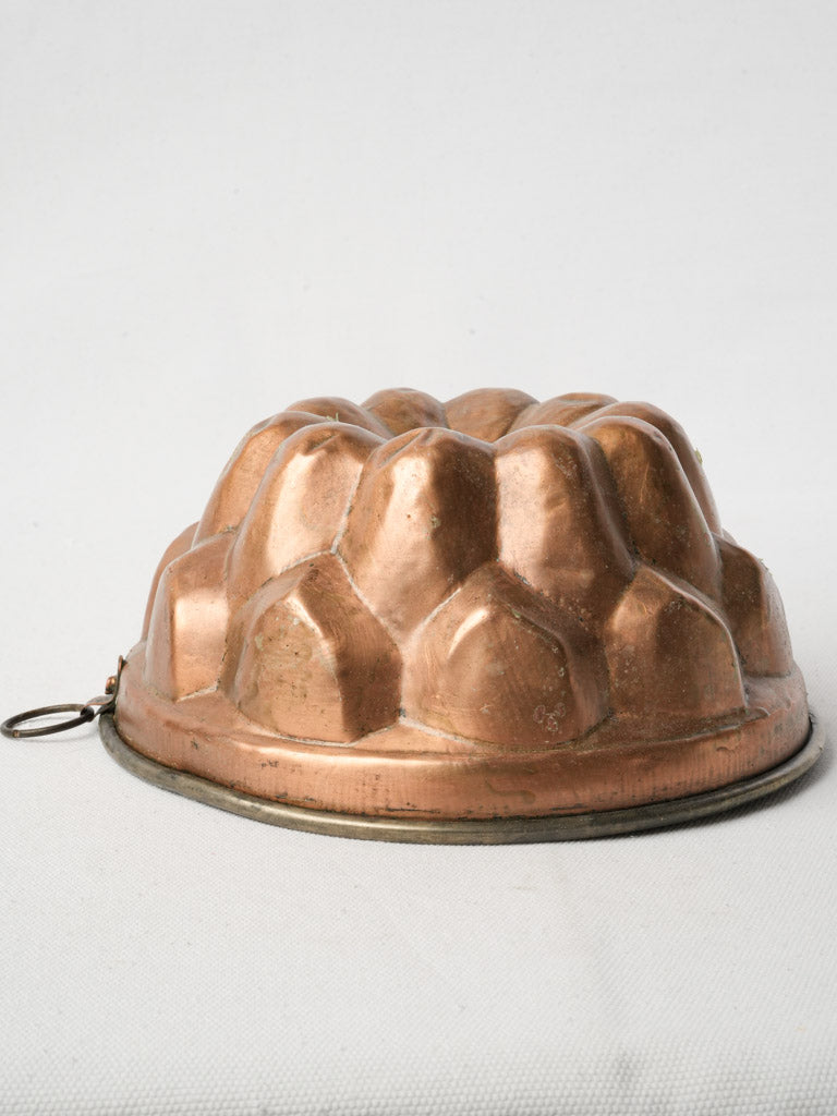 Historic French culinary cake mold  