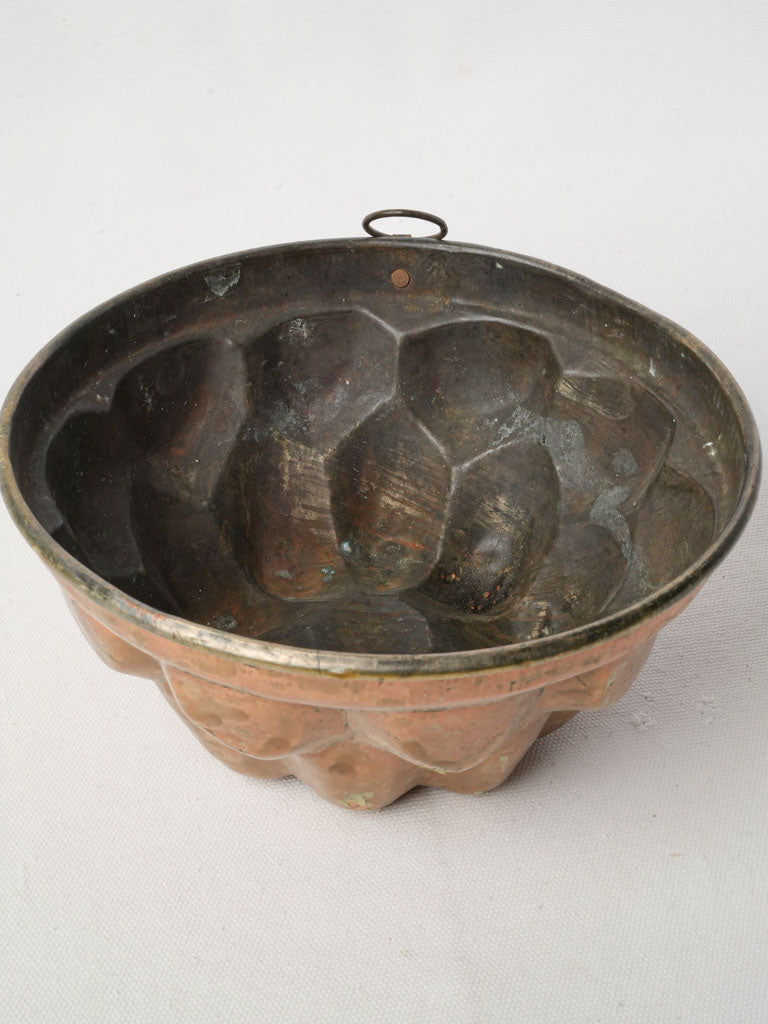 Warm patina antique French mold  