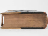 19th century English family bible 13"