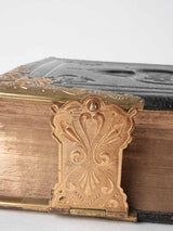 19th century English family bible 13"