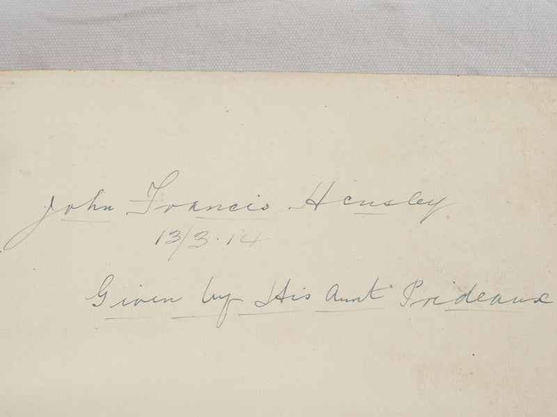 19th century English family bible 13"