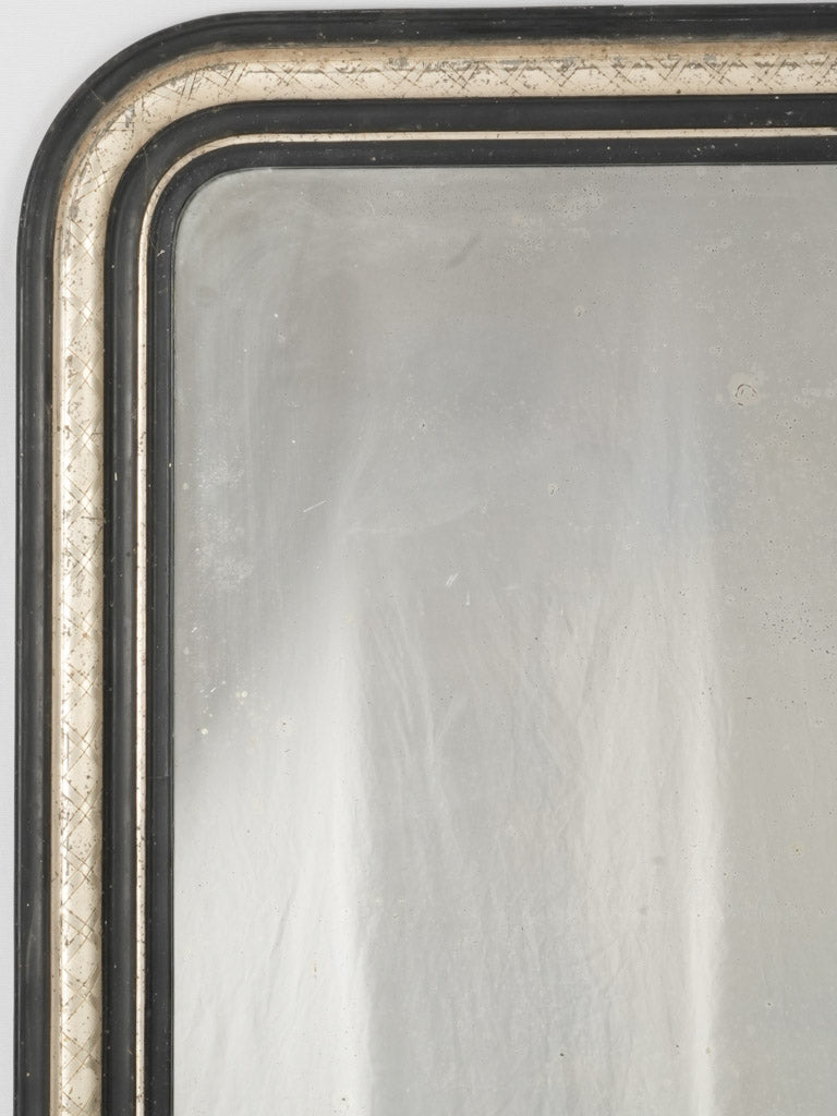 Vintage silver gilt Louis Philippe mirror
