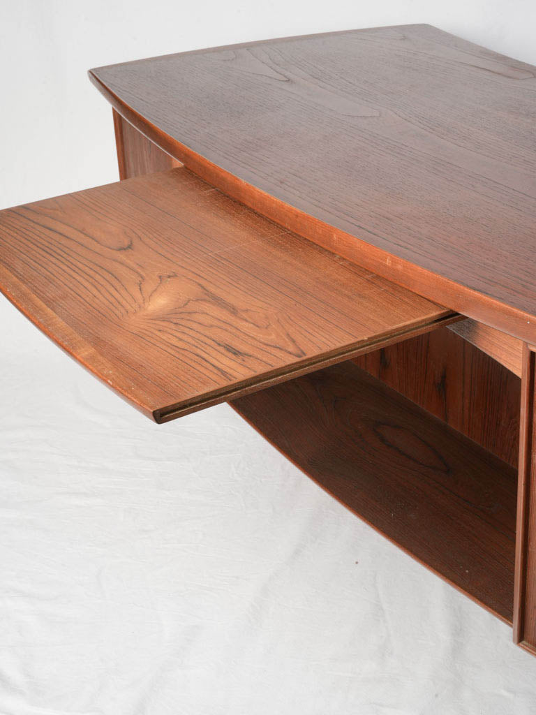 Heritage teak storage desk  