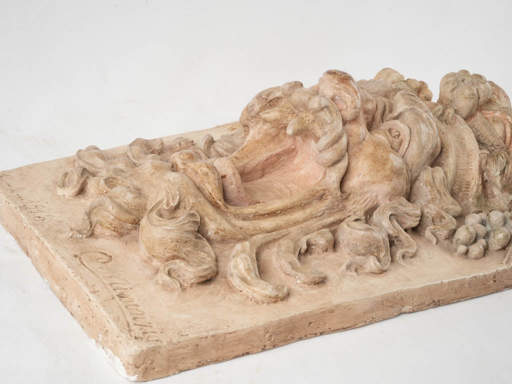 Joyous Bacchus ornamental wall decor  