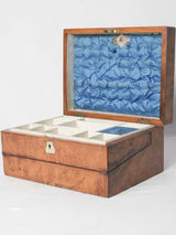 19th century English writing slope box 6"