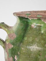 Antique French confit pot - medium 9"