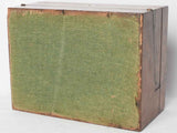 19th century English writing slope box 6"