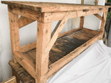 Weathered French 1800s pitch table