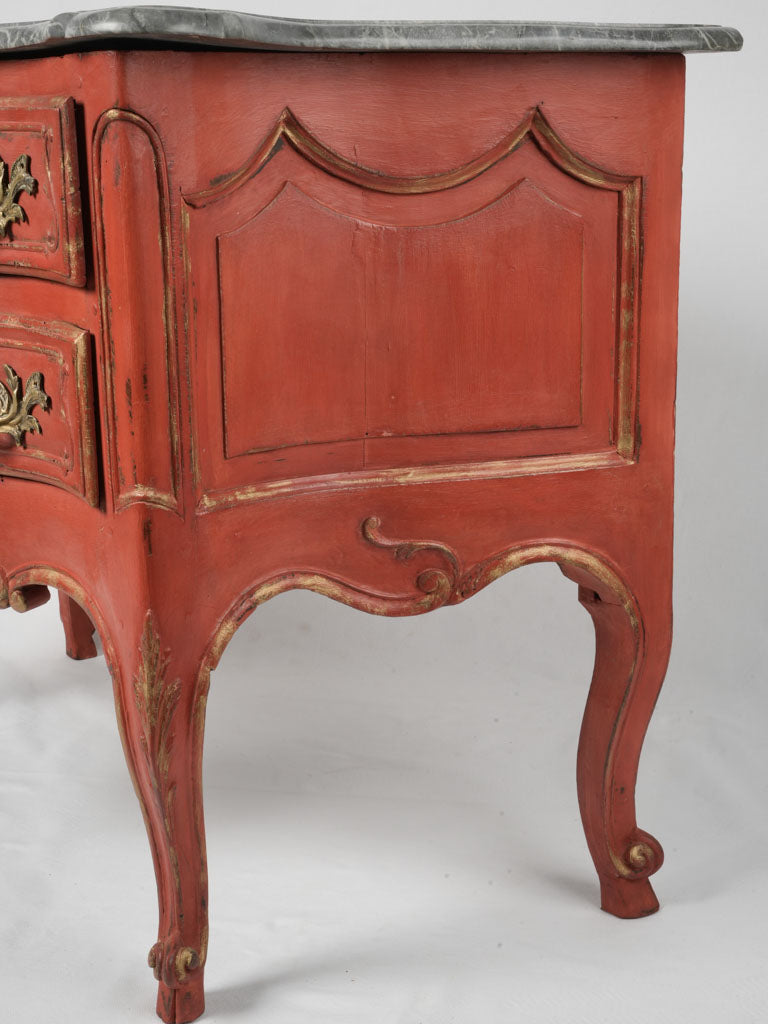 Iconic curvy Provençal two-drawer commode