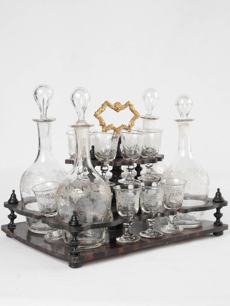 Intricate detailed home bar accessory