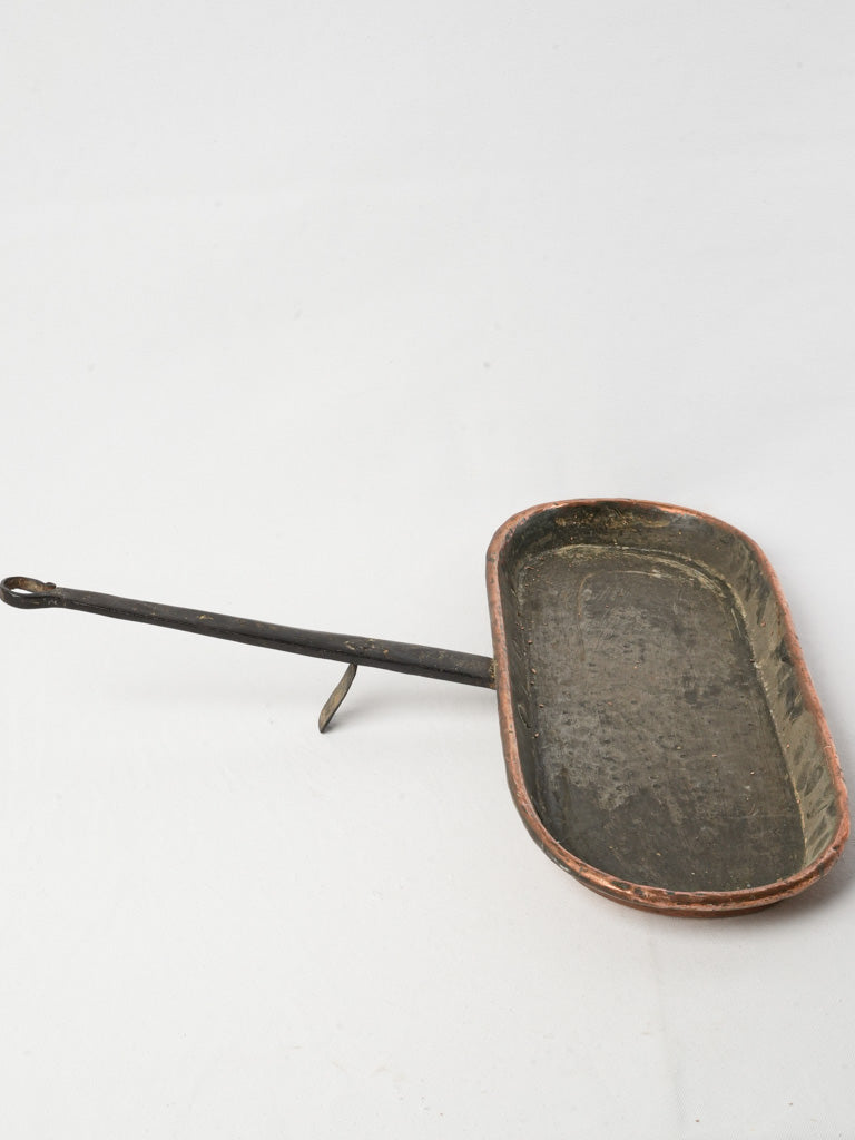 Timeworn traditional copper kitchenware  