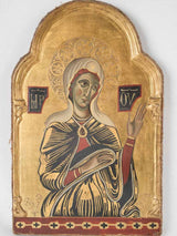 Mid-century tempera icon painting