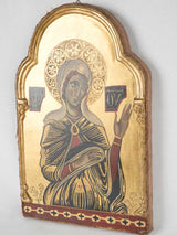 Divine 13th-century spiritual icon replica