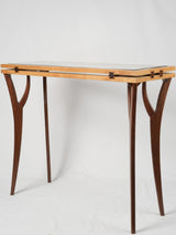 Elegant 1960s artisan crafted console