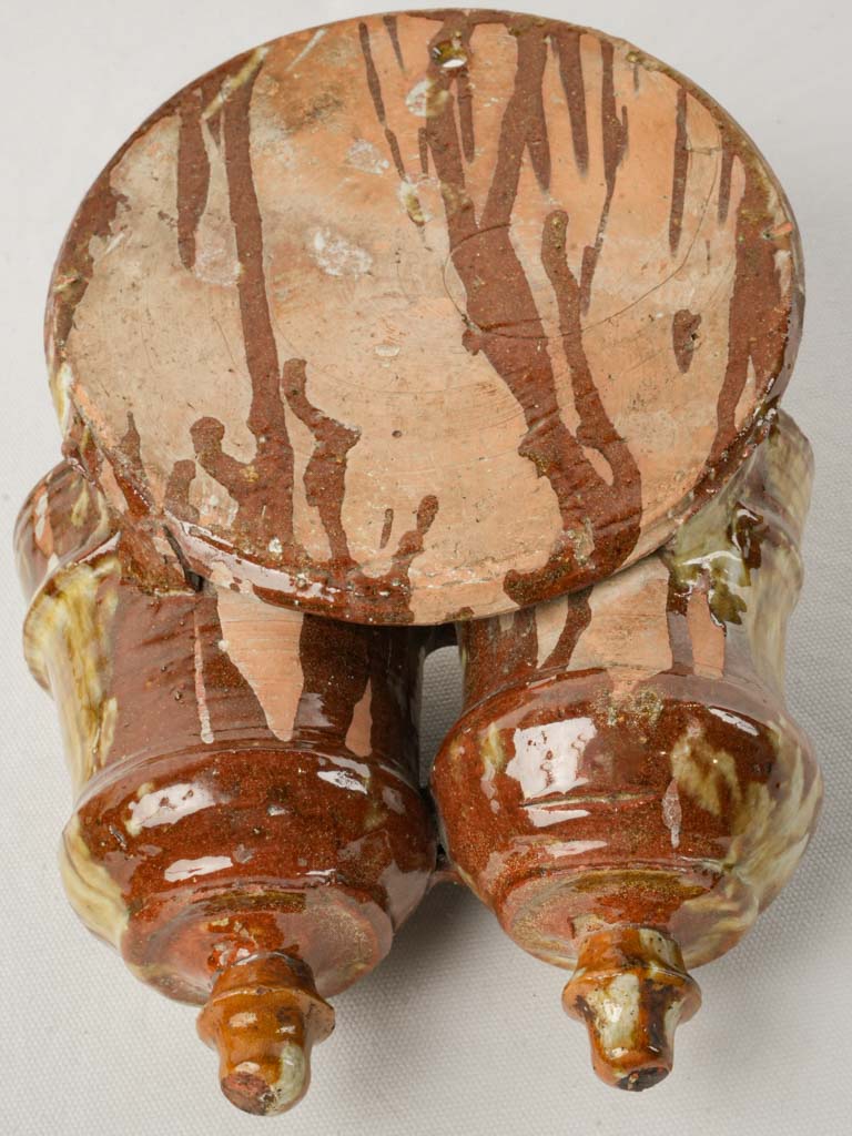 Decorative French ceramic holder  