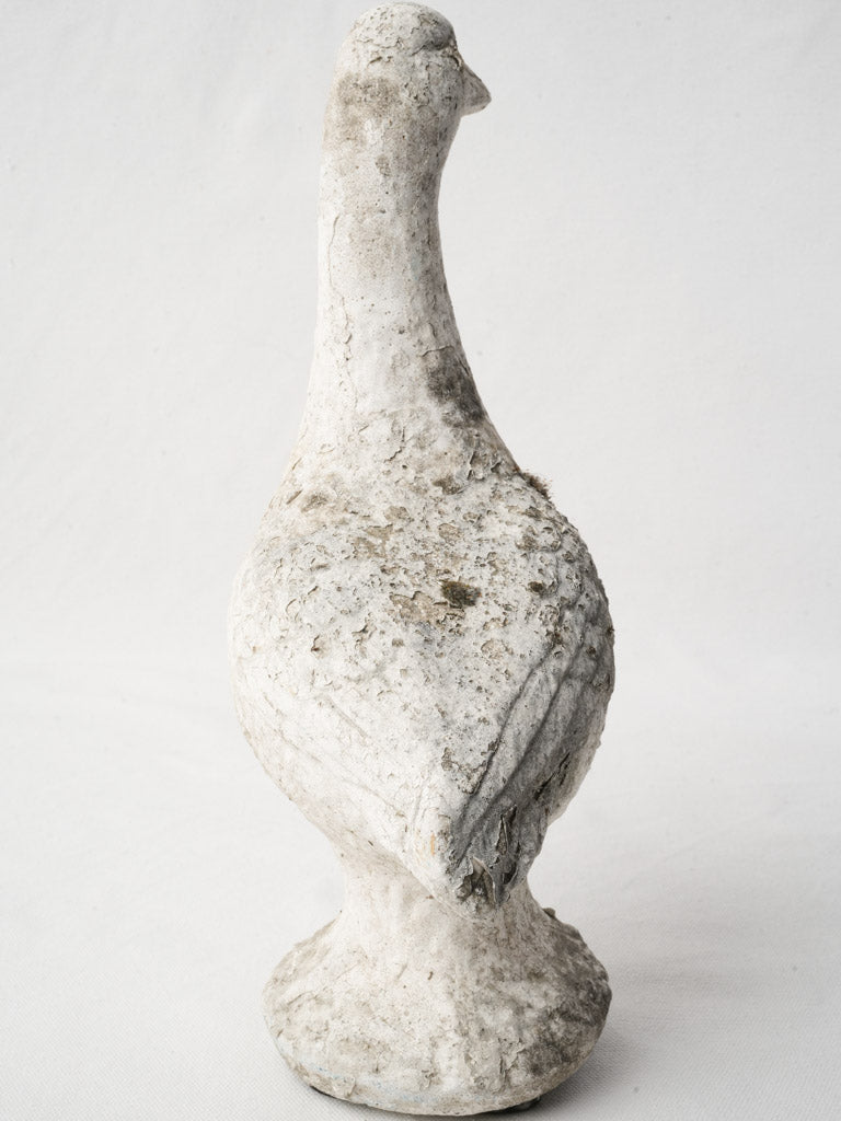 Textured Feathered Stone Ornament