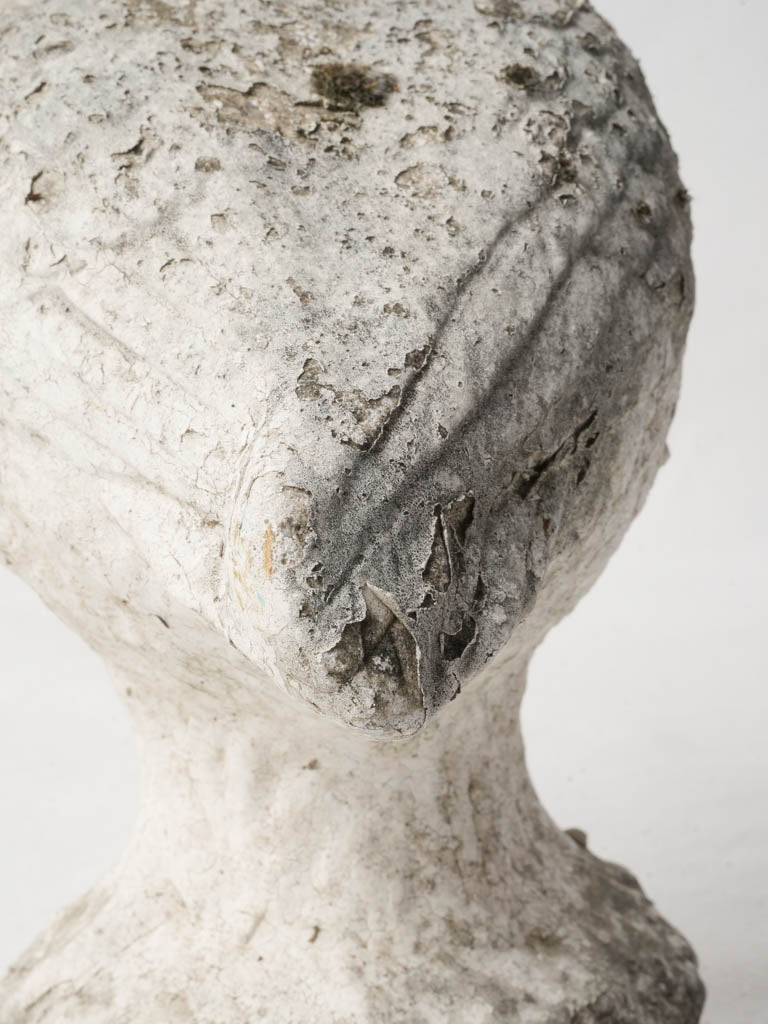 Whimsical Stone Goose Accent