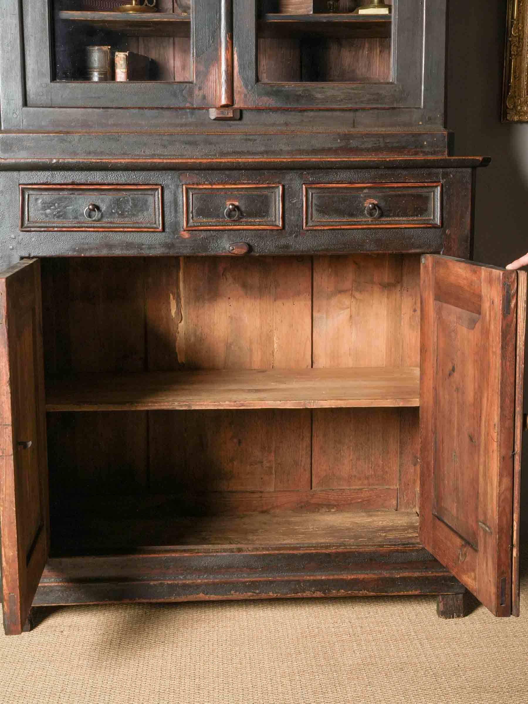 Vintage weathered surface storage piece  