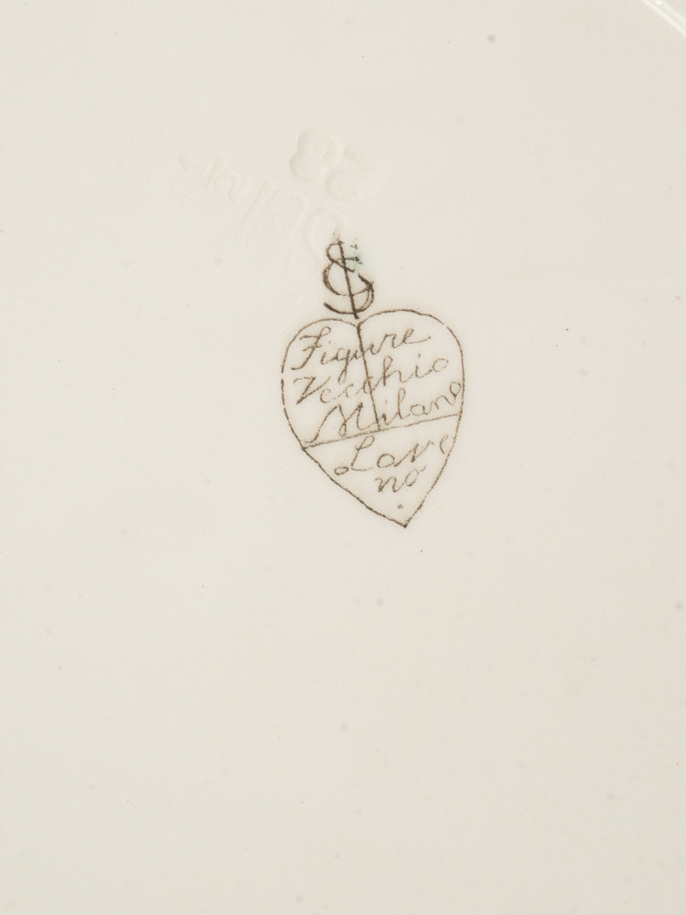 1930s Laveno “Vecchio Milano” Plate by Guido Andloviz - 10¼"