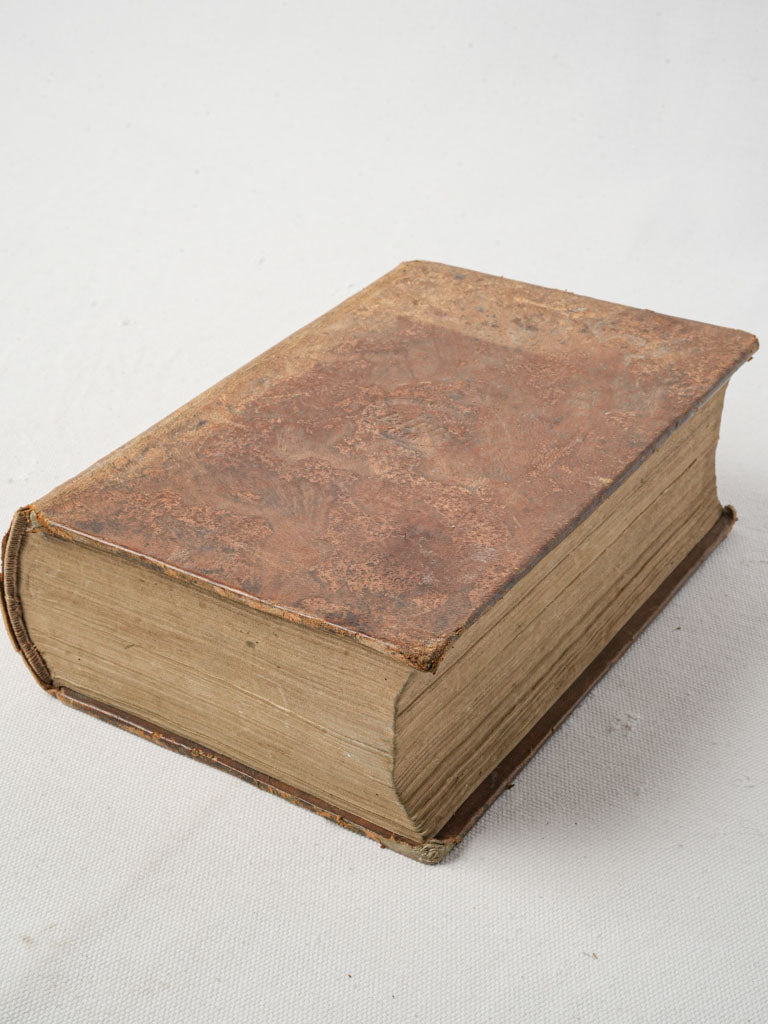 Vintage 19th-century French Bible  
