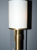 Authentic French gilded brass lighting