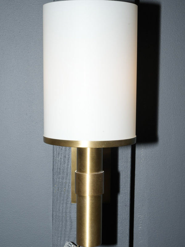 Authentic French gilded brass lighting